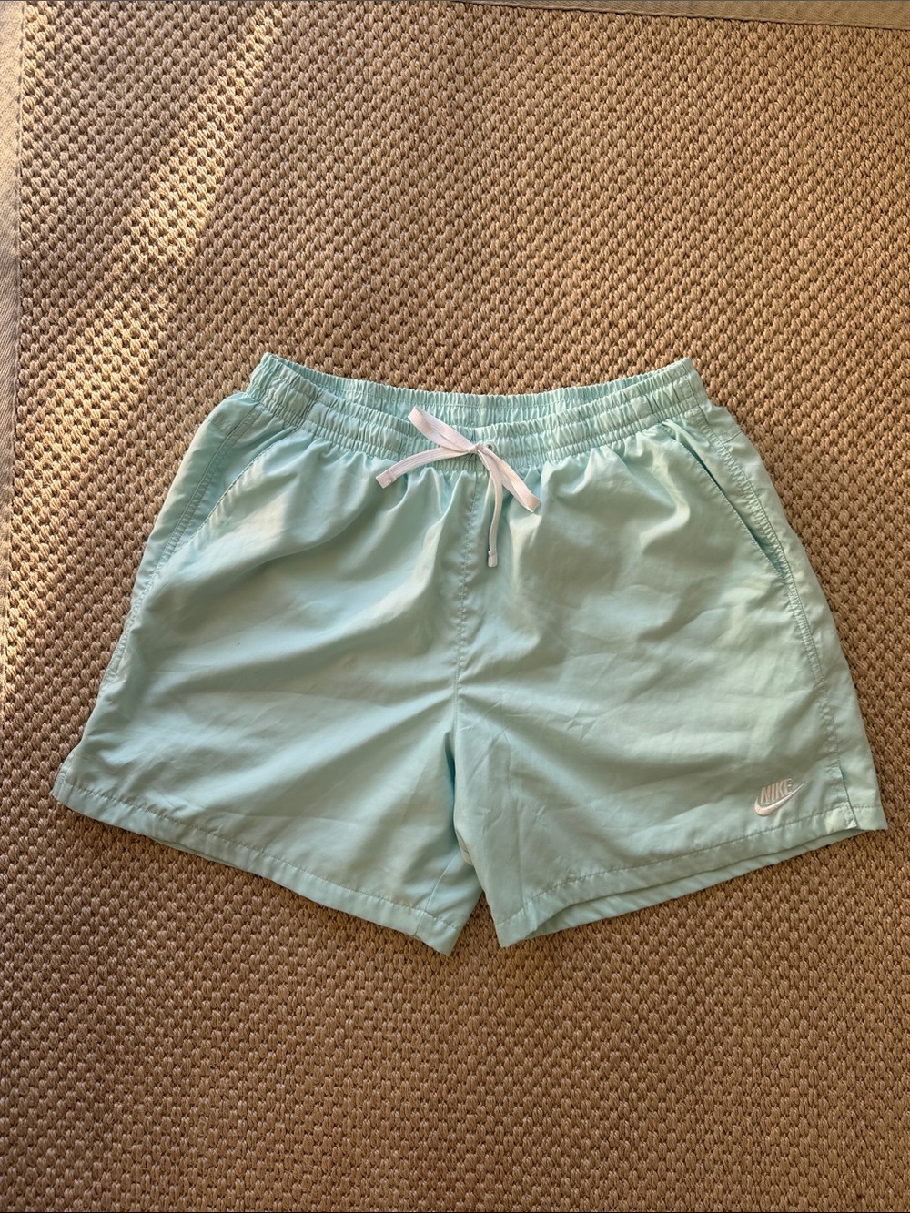 Nike Mens Seafoam Mint Shorts size XL